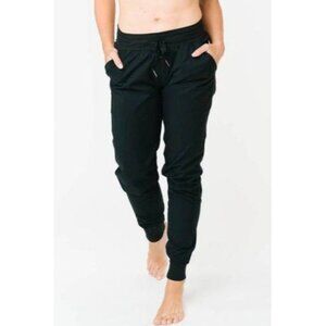 ZYIA Active Black Trail Jogger Pants Athletic Joggers Womens Small